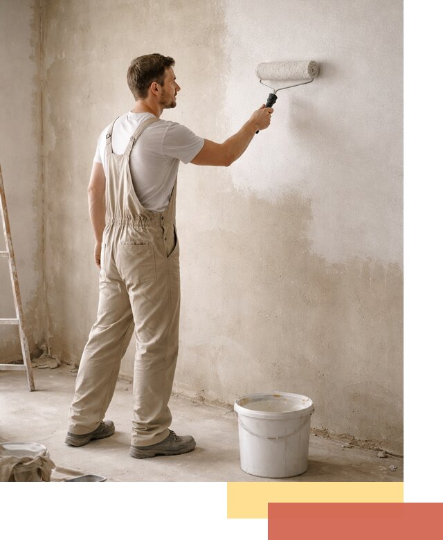 Грунтовка стен под отделку в Улан-Удэ профессиональным раствором