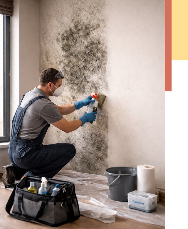 Удаление плесени со стен в Улан-Удэ от 2202 руб. — быстро и недорого | ОТДЕЛОЧНИК-Лнд