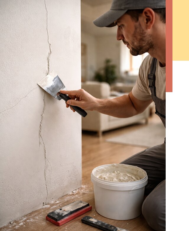 Заделка трещин и сколов в Улан-Удэ от 2510 руб. — быстро и недорого | ОТДЕЛОЧНИК-Лнд