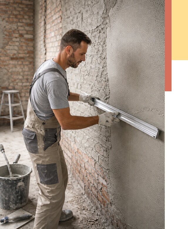 Штукатурка кирпичных стен в Улан-Удэ от 4609 руб/м2 — быстро и недорого | ОТДЕЛОЧНИК-Лнд