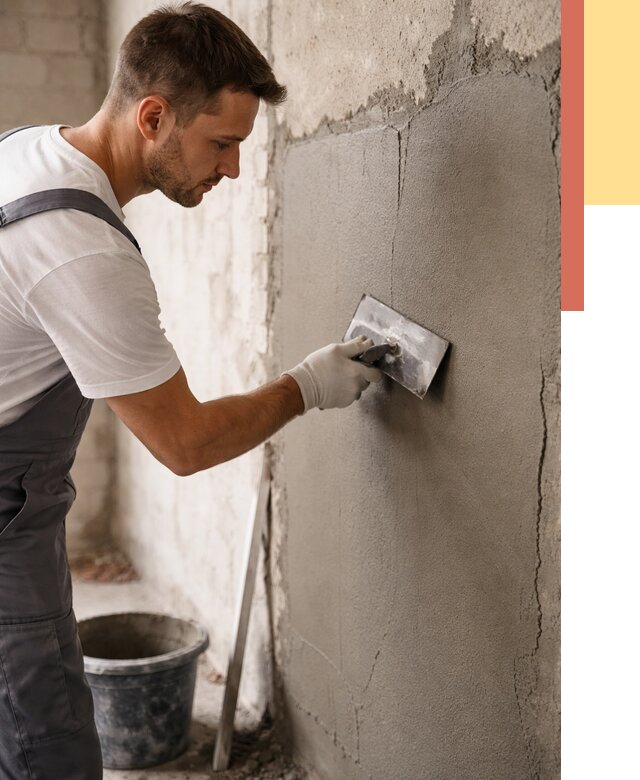 Штукатурка стен под плитку в Улан-Удэ от 4302 руб./м2 — выравнивание под плитку | ОТДЕЛОЧНИК-Лнд