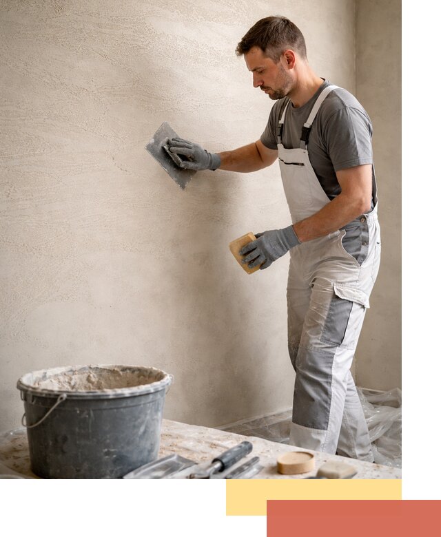 Декоративная штукатурка травертин в Улан-Удэ для стен и потолков