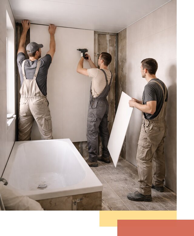 Отделка ванной панели ПВХ профессионально в Улан-Удэ