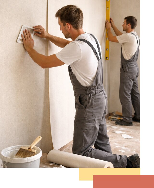 Поклейка бумажных обоев в Улан-Удэ качественно и недорого