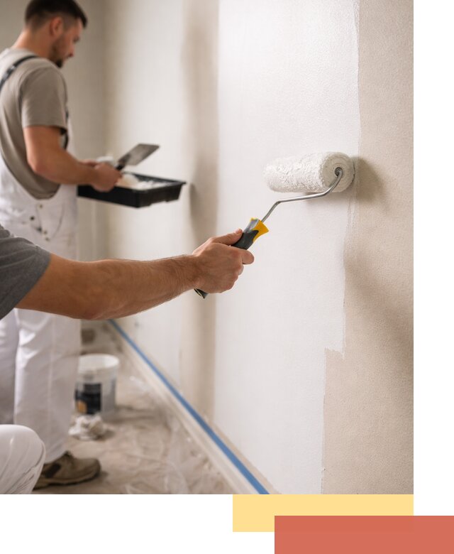 Покраска стен акриловой краской профессионально в Улан-Удэ