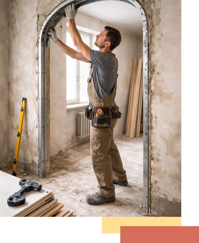 Устройство арочного проема в Улан-Удэ под ключ