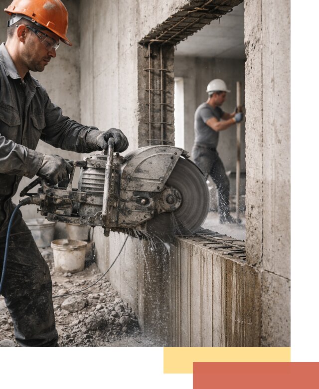 Алмазная резка проемов в Улан-Удэ быстро и точно