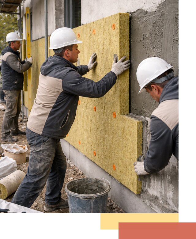 Утепление стен минватой в Улан-Удэ — тепло и звукоизоляция