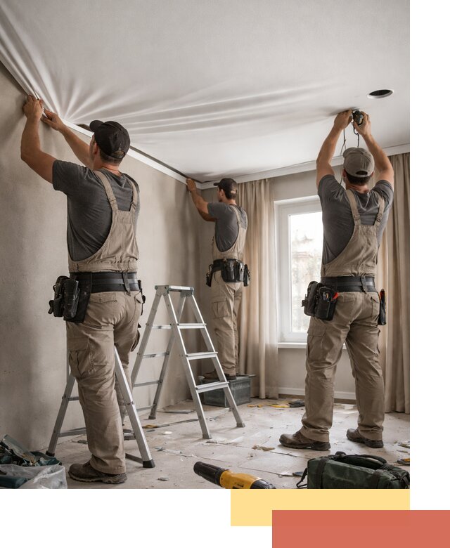 Монтаж матового натяжного потолка в Улан-Удэ качественно и быстро