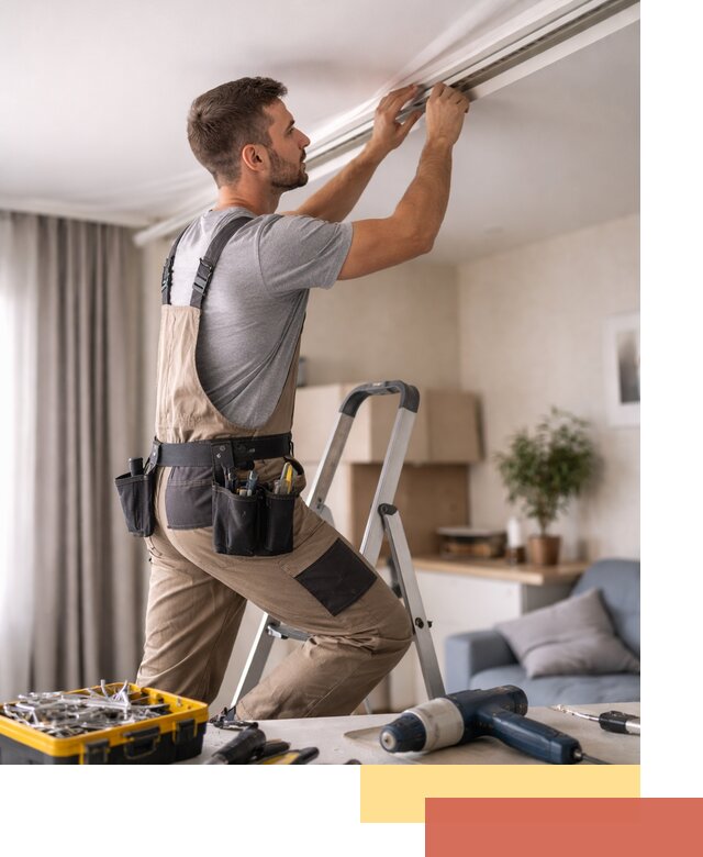 Ремонт натяжных потолков в Улан-Удэ — качественно и оперативно