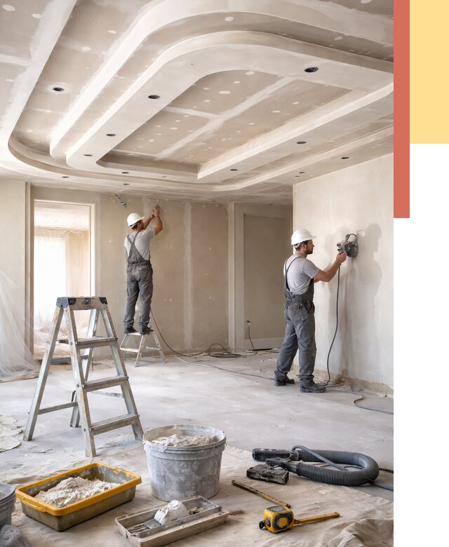 Многоуровневый потолок из гипсокартона в Улан-Удэ от 768 руб. под ключ | ОТДЕЛОЧНИК-Лнд