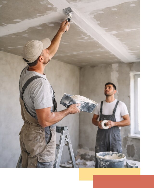 Обработка швов потолка ГКЛ в Улан-Удэ: качественная заделка и шпатлевка