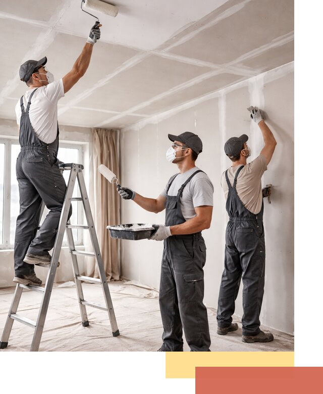 Покраска потолка из гипсокартона в Улан-Удэ качественно и недорого