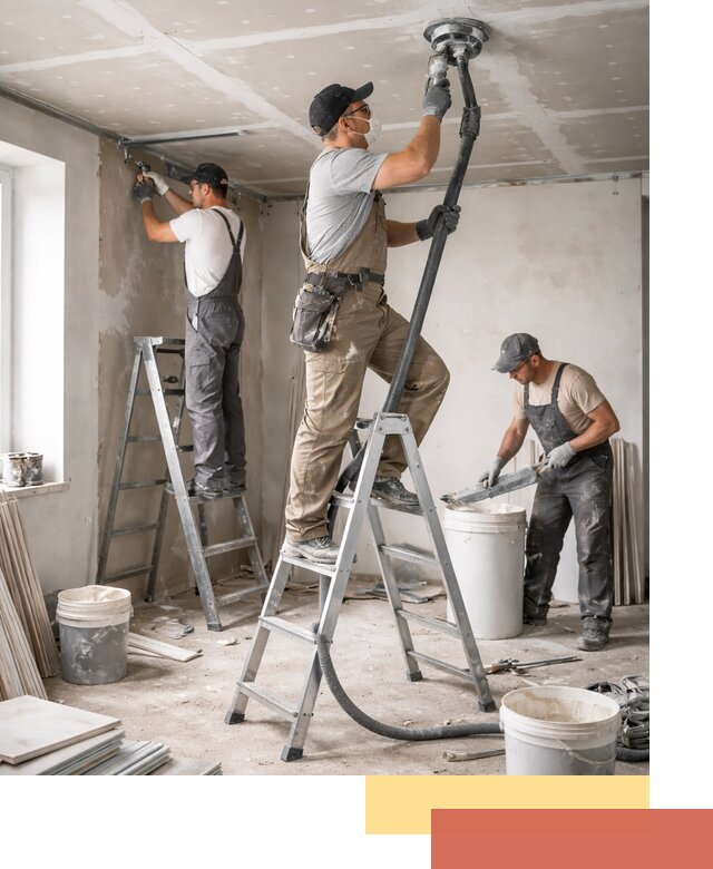 Ремонт потолка из гипсокартона в Улан-Удэ: быстрый и качественный монтаж