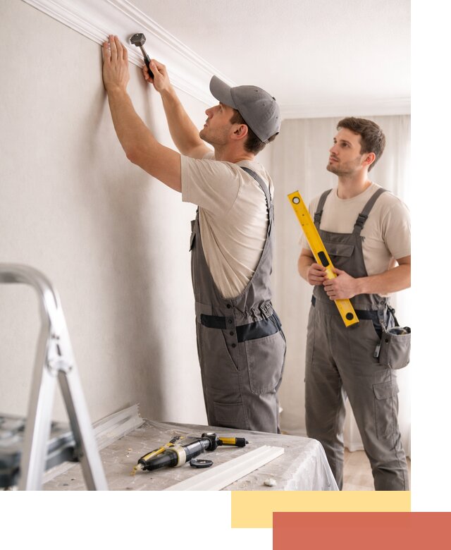 Монтаж потолочного плинтуса в Улан-Удэ качественно и быстро