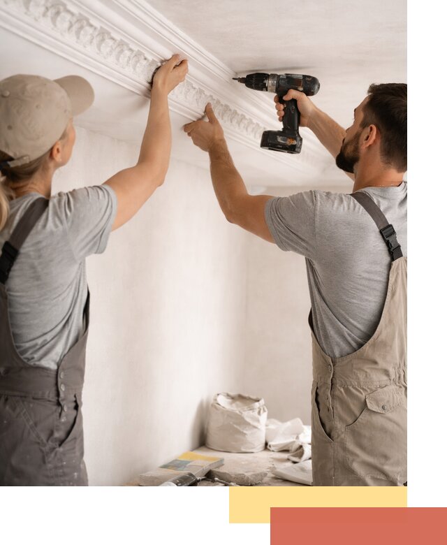 Профессиональный монтаж лепнины на потолок в Улан-Удэ