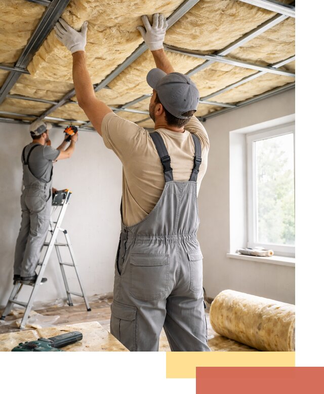 Утепление потолка под ключ в Улан-Удэ качественно и быстро