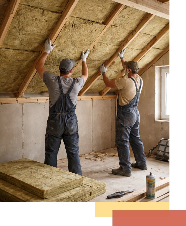 Утепление потолка минеральной ватой в Улан-Удэ